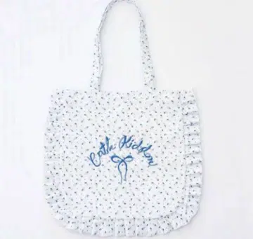 미개봉 새상품 캐스키드슨 Cath Kidston 프릴 토트백 블루