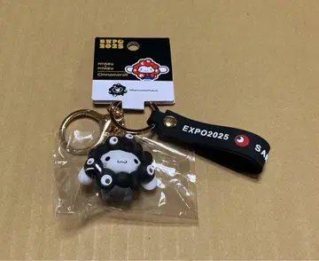 엑스포 행사장 한정판 흑백 키링 시나몬 롤