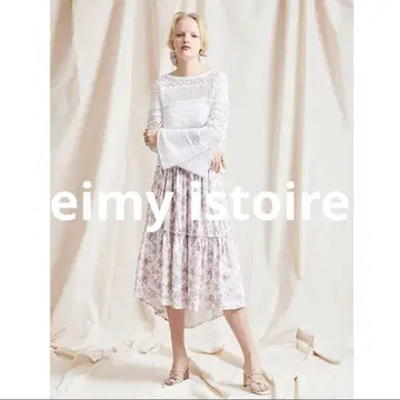 eimy istoire 에이미 이스트와르 갭 플레어 스커트