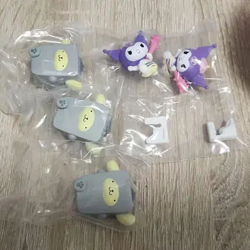 산리오 캐릭터즈 도로론 요괴 피규어 5체 세트