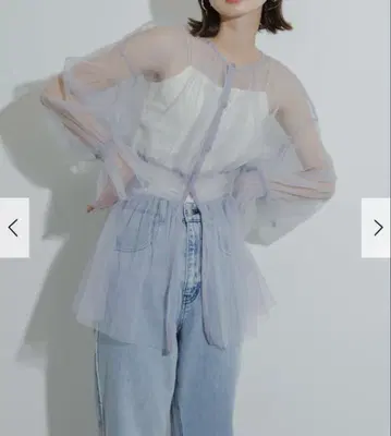 장소의 감각 웨스트 마크 츄 튜닉 톱