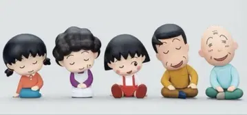 어깨 쿵 Fig. 치비마루코짱 Vol.2 사쿠라 가족 전체 5종