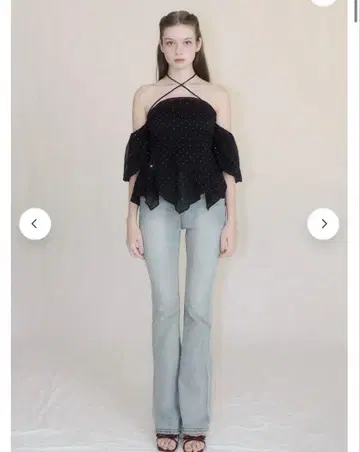 yilon BIJOU OFFSHOULDER BLOUSE