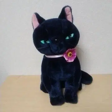 메아리마녀의 꽃 티브 검은 고양이 인형 후루루 종이 태그 포함