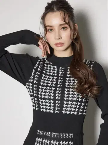 리엔다 rienda 원피스 치마무늬