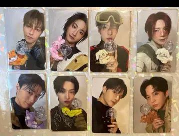 ateez aniteez treasure 응원봉 커버 트레이딩 카드