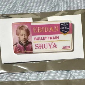 에비라이2025 네임 배지 초특급 슈야