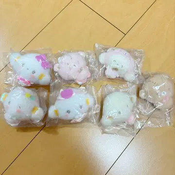 코기뮨 핸드메이드 곰돌이 천사의 유희회 시크릿 브로치 마스코트