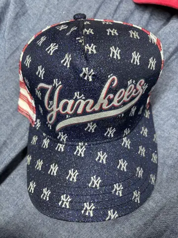 Yankees 야구 모자 네이비