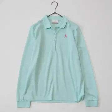 MUNSINGWEAR 맨싱웨어 롱슬리브 골프 폴로 셔츠 M 사이즈