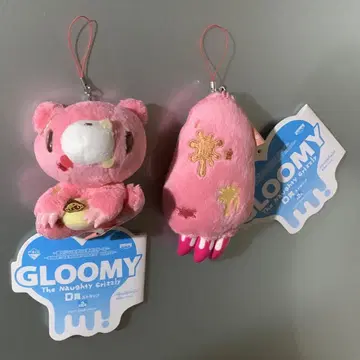 GLOOMY 장난꾸러기 곰돌이 그루미 스트랩 마스코트
