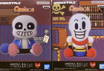 UNDERTALE 아미코토 ~파피루스 & 샌즈~ 피규어 2종 세트