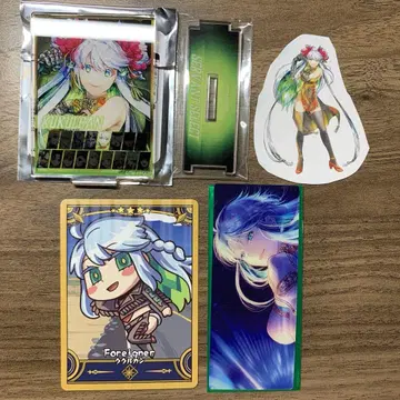 FGO 스티커 보너스 카드 편성 아크릴 스탠드 쿠쿠르칸