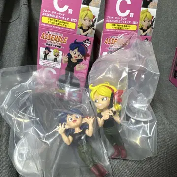 드래곤볼 제일복권 C상 피규어 2체 세트 런치 레어 컬러