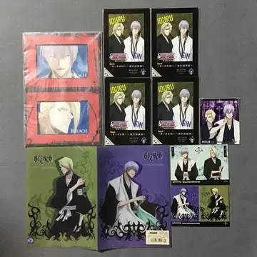 BLEACH 이치마루 긴 키라 이즈루 종이류 세트