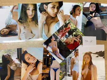 카타야마 모미 생사진 L판 11장 74-B