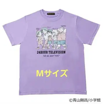 24시간 TV 명탐정 코난 자선 티셔츠 M 사이즈