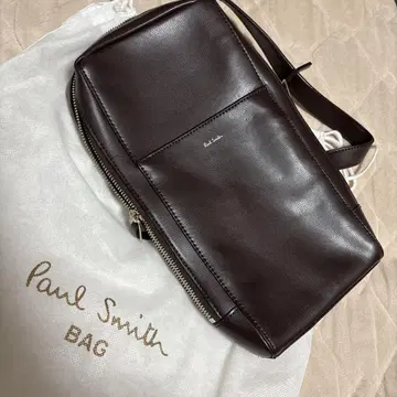 폴 스미스 다크 브라운 숄더백