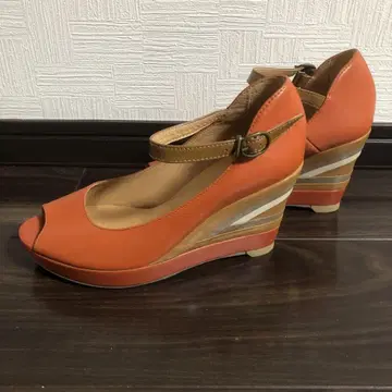 오렌지 오픈토 웨지힐 23.5cm