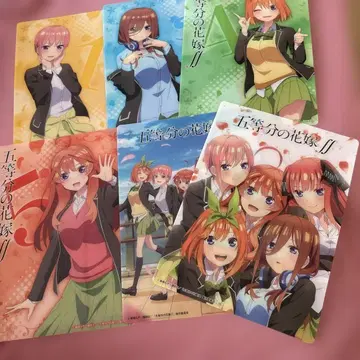 5등분의 신부 책받침