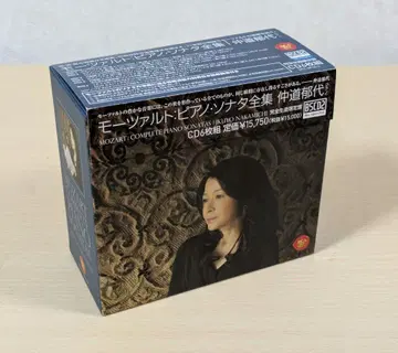 6CD BOX 오비 있음 나카미치 이쿠요/모차르트: 피아노 소나타 전집