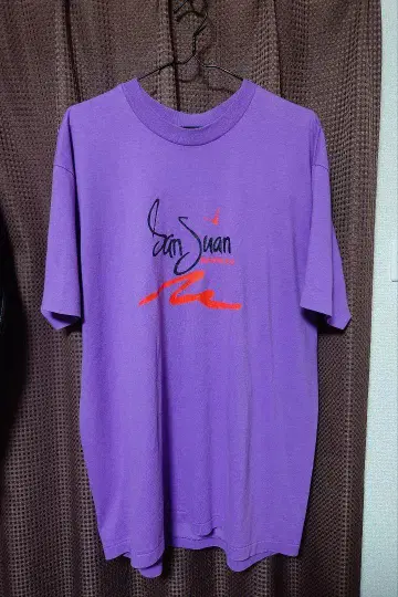 San Juan 산후안 푸에르토 리코 수베니어 빈티지 T셔츠
