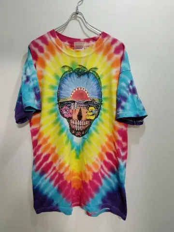 grateful dead 타이다이 패턴 T셔츠