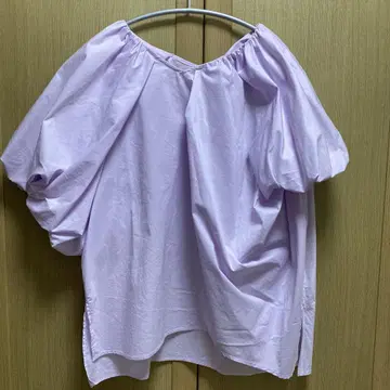 에렌디크 발룬 아시메 슬리브 블라우스 라벤더