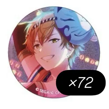 시노노메 아키토 캔뱃지 72개