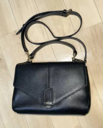 FURLA 2웨이 숄더백 검정
