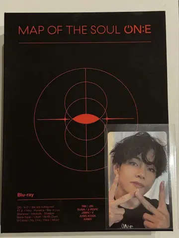 BTS MAP OF THE SOUL ON:E 블루레이 테테 테히