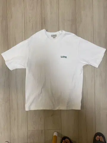 L.L.Bean 화이트 오버사이즈 티셔츠