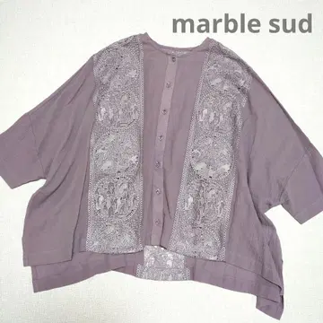 marble sud 마블슈드 레이스 하오리 블라우스 토끼 펭귄