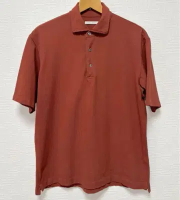 UNITED ARROWS 카노코 가먼트 다이 피케 셔츠 L