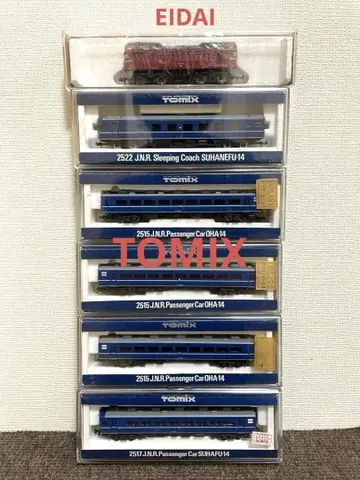 ED75 기관차 14계 여객차 에이다이 TOMIX.