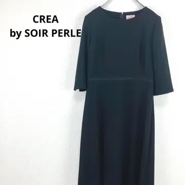 클레어 바이 소와르 [ M ] 원피스 5부 기장 예복 상복 블랙 포멀