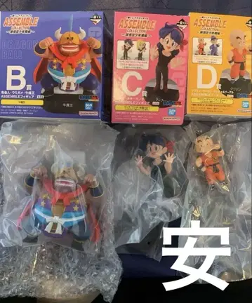 제일복권 드래곤볼 ASSEMBLE B C D상 우마왕 런치 외 3종