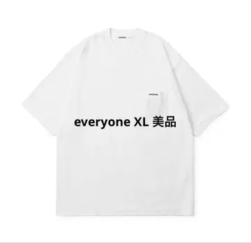 everyone pocket 티셔츠 XL 화이트