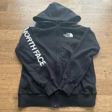THE NORTH FACE 블랙 후드티 풀 집업