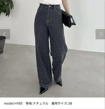 CAPRICIEUX LE'MAGE 카프리슈레마쥬 실버 도트 데님