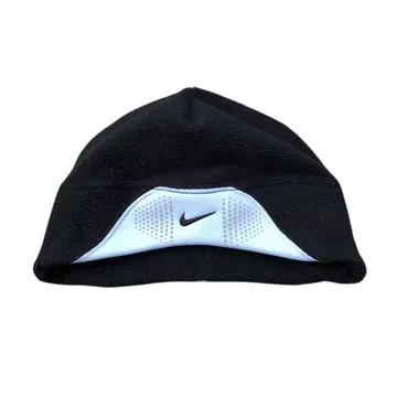 [ 00s ] NIKE 비니 자수 로고 멀티 보더 vintage Y2K