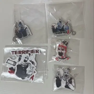 테리파 키링 귀걸이 씰 스티커 아크릴 키링
