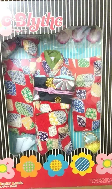 브라이스 드레스 세트 레이디 랙 기모노 아웃핏 Blythe OF