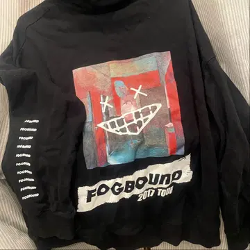 FOGBOUND 2017 TOUR BOOT 후드티 요네즈켄시