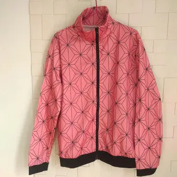 귀멸의 칼날 핑크 자켓