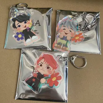 Mrs.GREEN APPLE MGA HARAJUKU 가챠 키홀더 3종