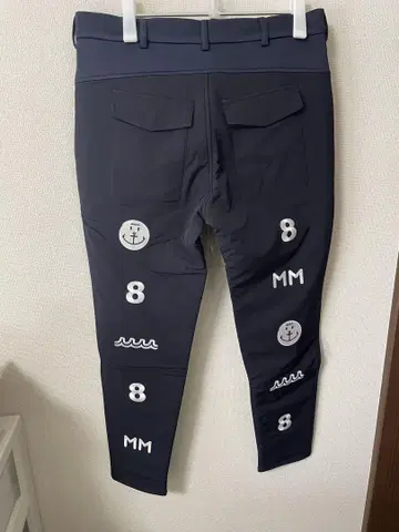 무타 마린 네이비 팬츠 XL