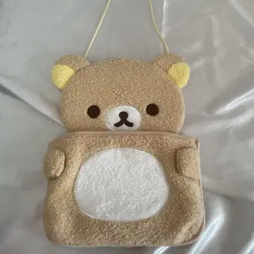 리락쿠마 봉제 인형 월 포켓 레터랙 벽걸이