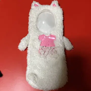 고양이 귀가 달린 부드러운 인형 케이스