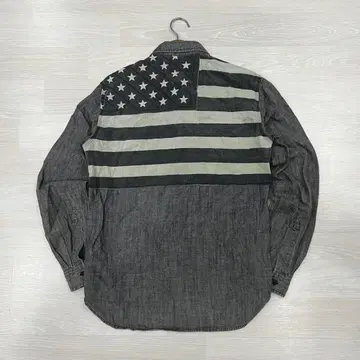 DENIM & SUPPLY 다크 그레이 긴팔 셔츠